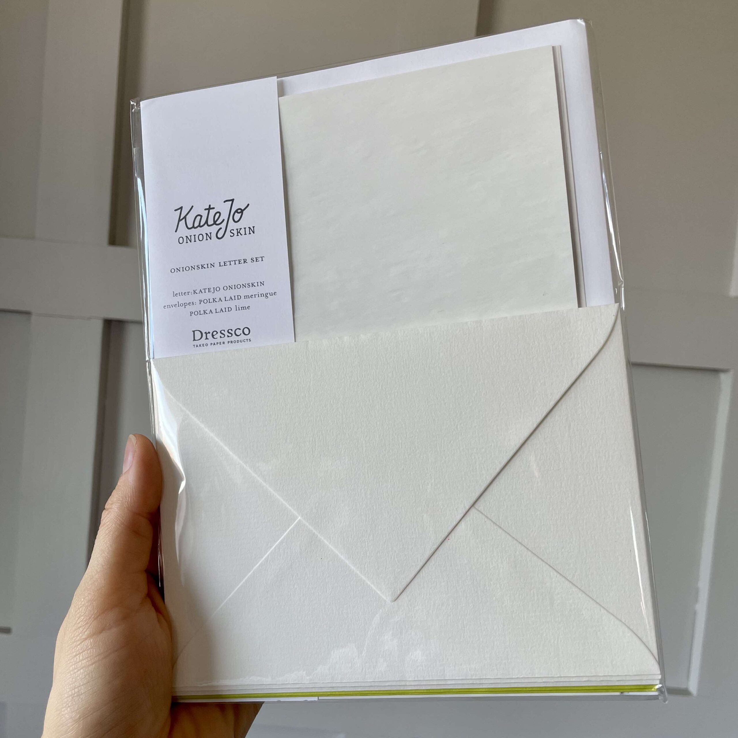 Dressco Onion Skin Paper Letter Set